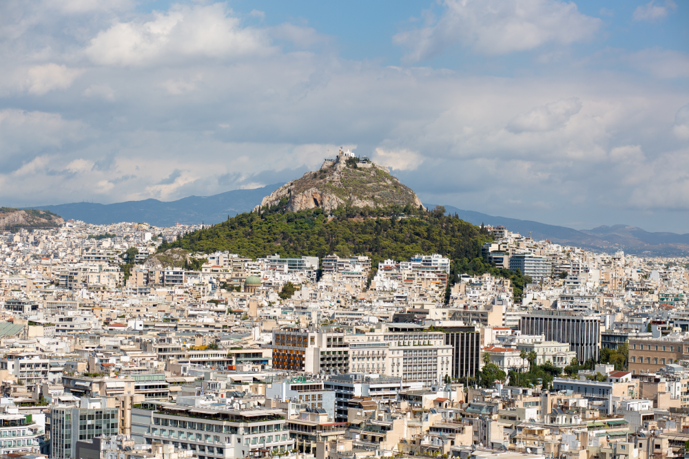 athens top view